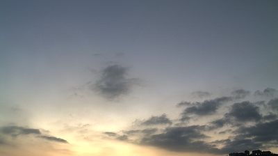 Captured sunrise photo